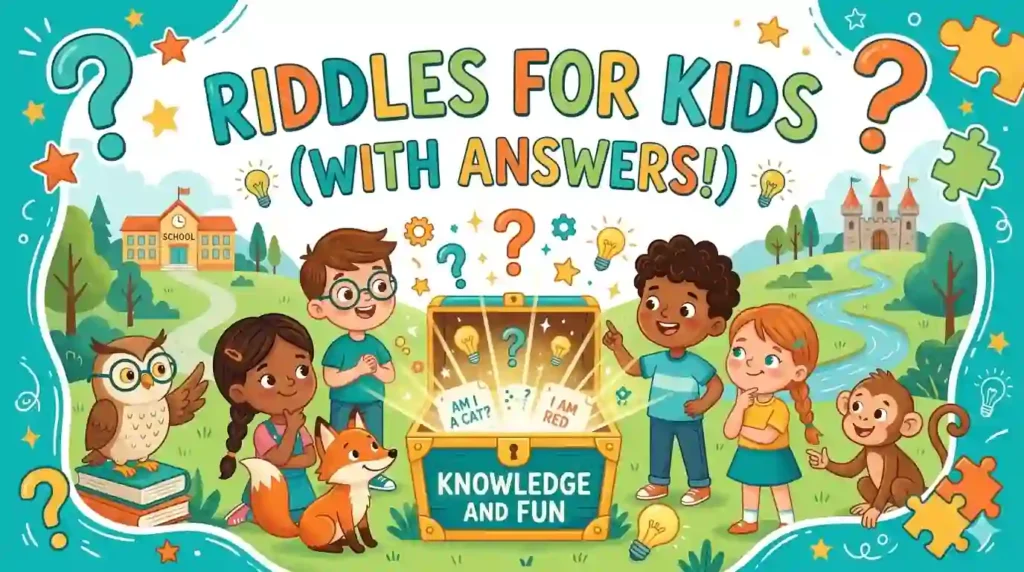 Best Riddles for Kids (With Answers) – Fun & Easy!